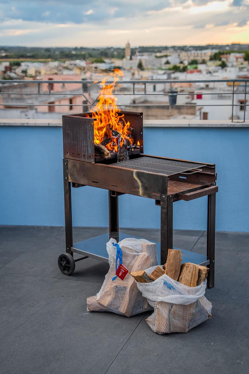 FEMIRO - Legna da Ardere in Sacchi Mesh 10 kg - Legna di ulivo selezionata per Camino, Pizzeria e barbecue. Confezioni da 10 a 600 Kg - immagine 15