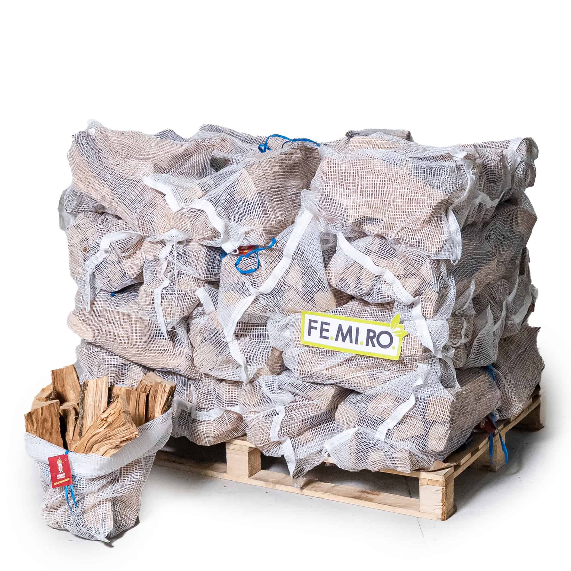 FEMIRO - Legna da Ardere in Sacchi Mesh