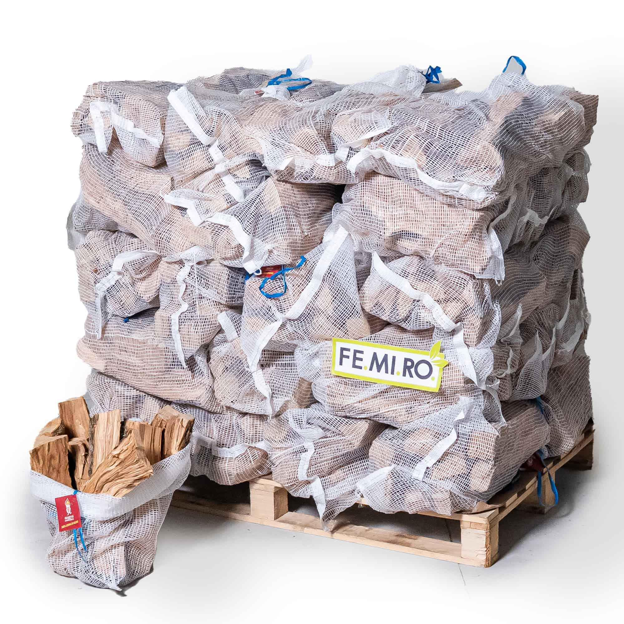 FEMIRO - Legna da Ardere in Sacchi Mesh