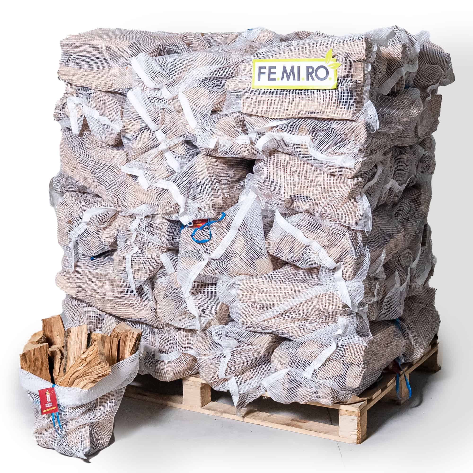 FEMIRO - Legna da Ardere in Sacchi Mesh