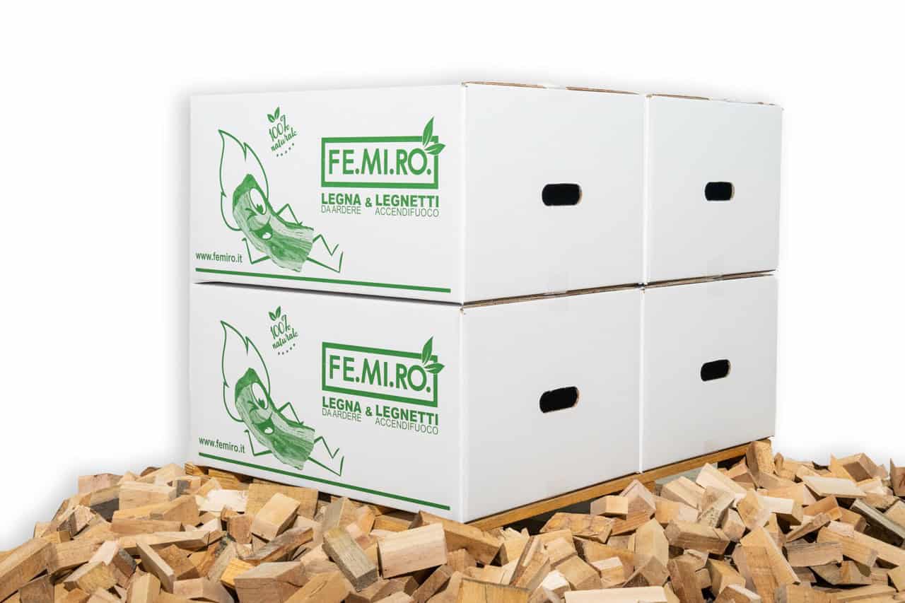 BIG MATT - Legnetti Accendi Fuoco Faggio/Abete in scatole da 20 kg - SU BANCALE - immagine 3