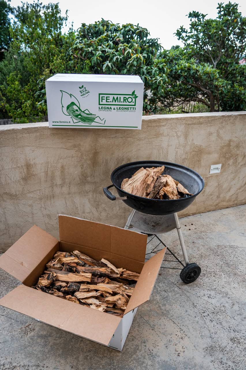 BIG CHIPS - Legna da ardere di olivo in scaglie in scatole da 20 kg - SU BANCALE - immagine 6